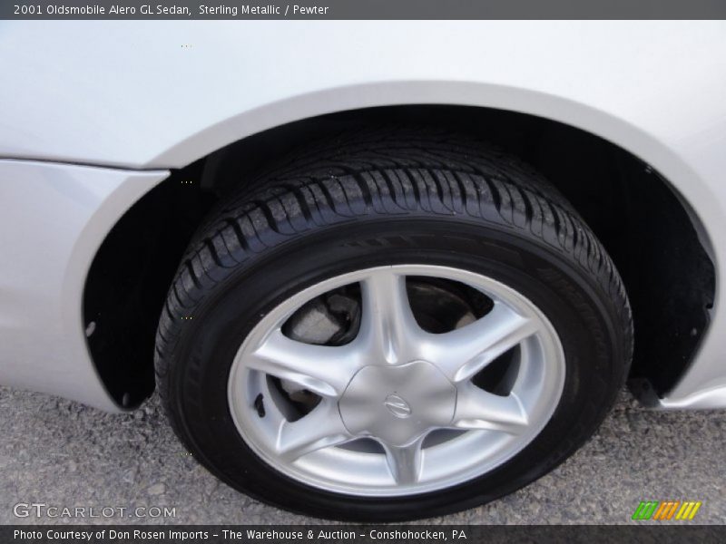 Sterling Metallic / Pewter 2001 Oldsmobile Alero GL Sedan