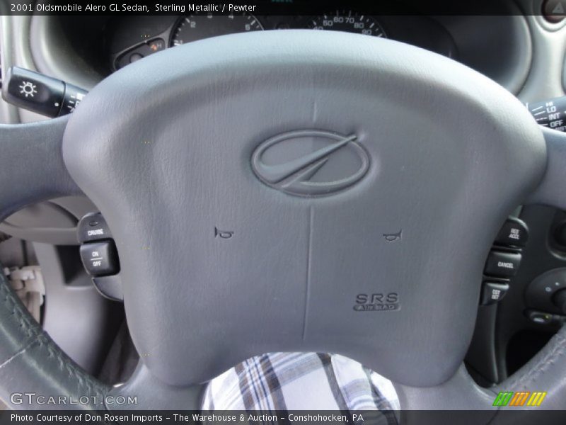 Sterling Metallic / Pewter 2001 Oldsmobile Alero GL Sedan