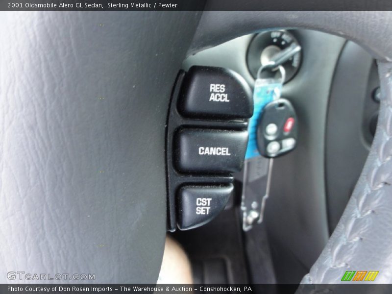 Sterling Metallic / Pewter 2001 Oldsmobile Alero GL Sedan