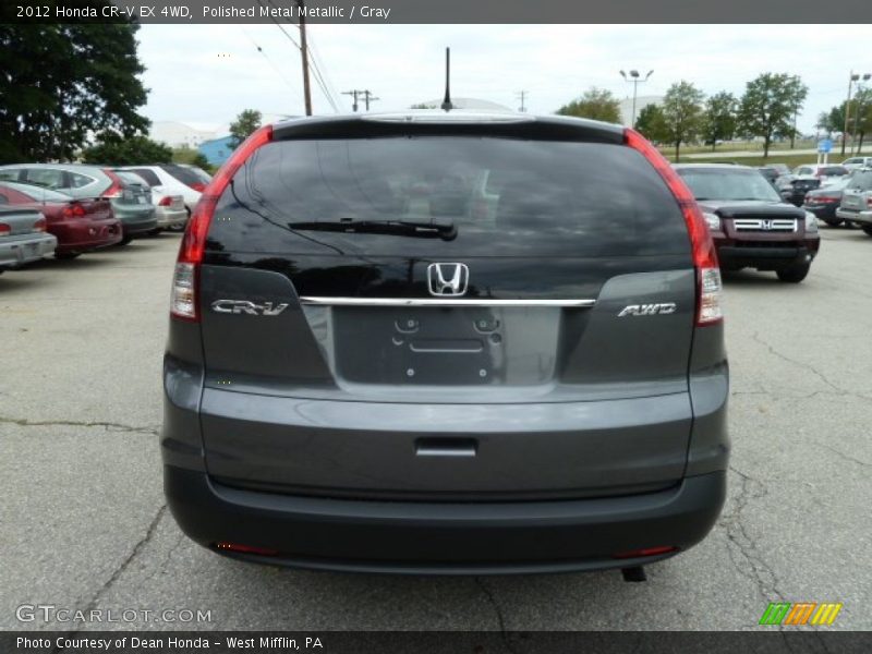 Polished Metal Metallic / Gray 2012 Honda CR-V EX 4WD