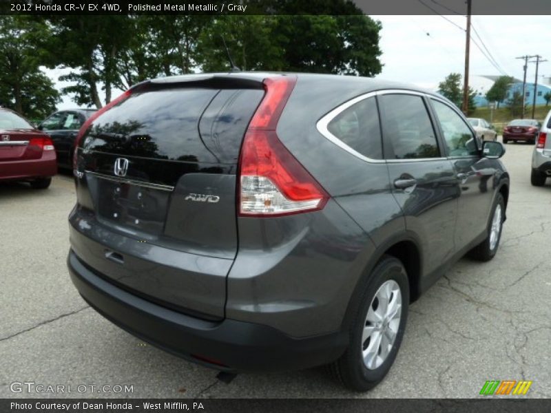 Polished Metal Metallic / Gray 2012 Honda CR-V EX 4WD