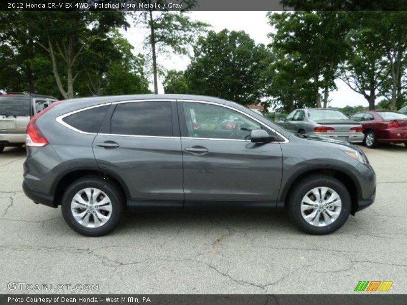 Polished Metal Metallic / Gray 2012 Honda CR-V EX 4WD