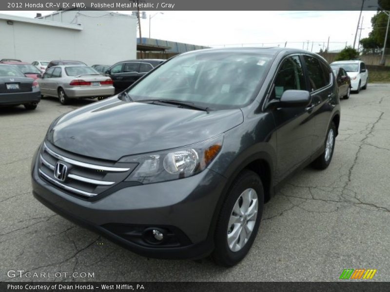 Polished Metal Metallic / Gray 2012 Honda CR-V EX 4WD