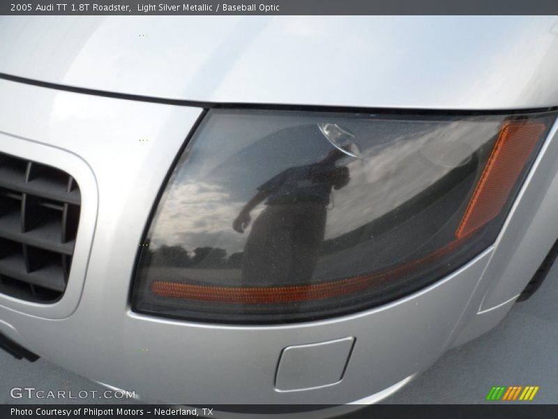 Light Silver Metallic / Baseball Optic 2005 Audi TT 1.8T Roadster