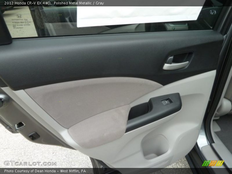 Polished Metal Metallic / Gray 2012 Honda CR-V EX 4WD
