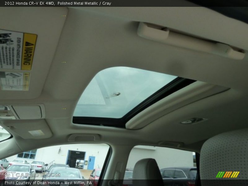Polished Metal Metallic / Gray 2012 Honda CR-V EX 4WD