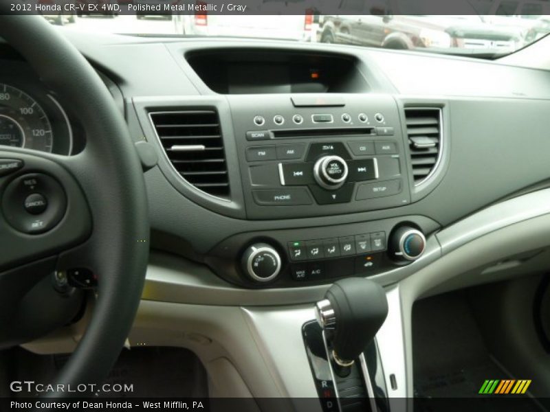 Polished Metal Metallic / Gray 2012 Honda CR-V EX 4WD