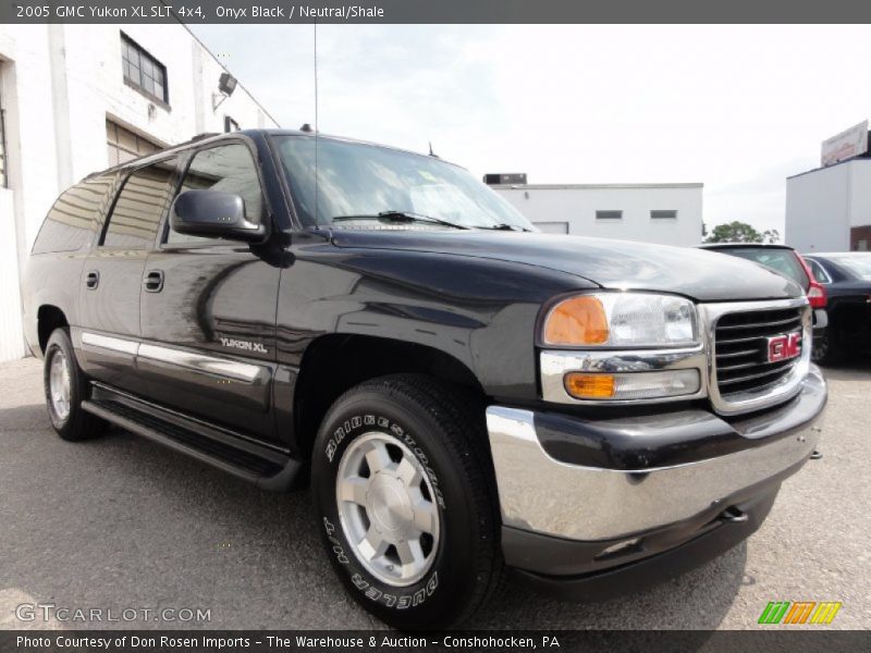 Onyx Black / Neutral/Shale 2005 GMC Yukon XL SLT 4x4