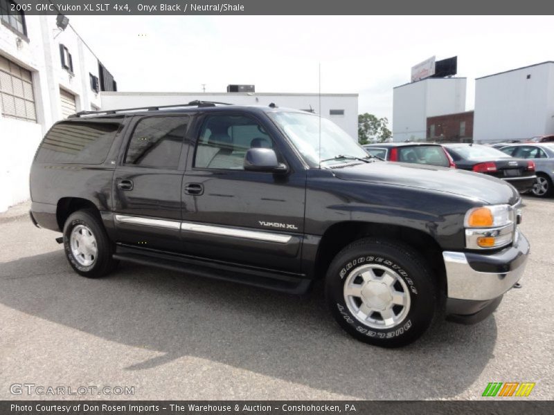 Onyx Black / Neutral/Shale 2005 GMC Yukon XL SLT 4x4