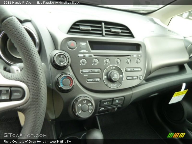 Controls of 2012 Fit Sport