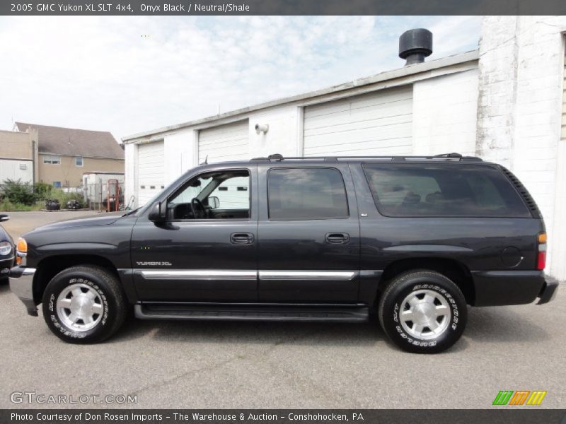 Onyx Black / Neutral/Shale 2005 GMC Yukon XL SLT 4x4