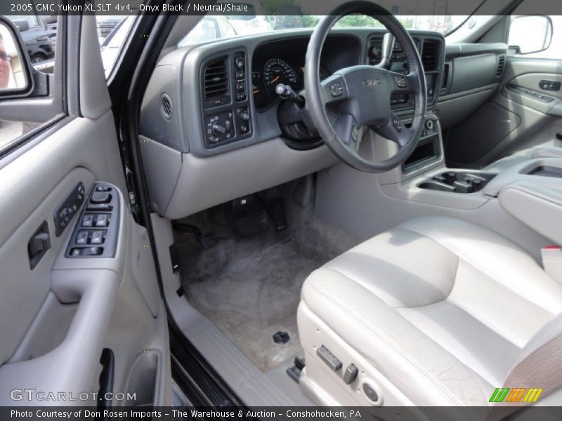 Onyx Black / Neutral/Shale 2005 GMC Yukon XL SLT 4x4