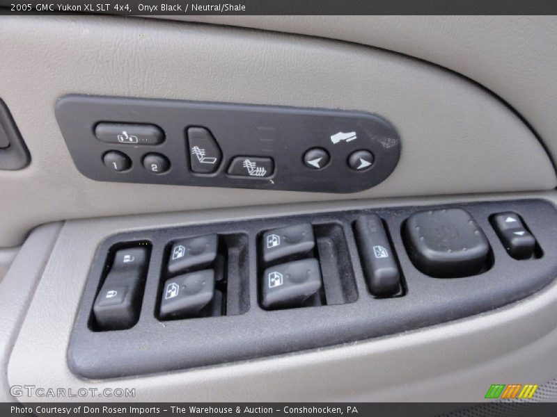 Onyx Black / Neutral/Shale 2005 GMC Yukon XL SLT 4x4