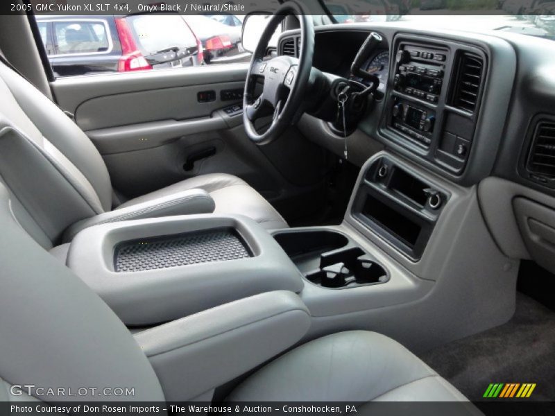 Onyx Black / Neutral/Shale 2005 GMC Yukon XL SLT 4x4