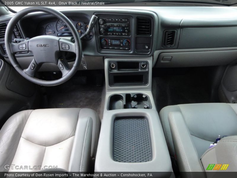 Onyx Black / Neutral/Shale 2005 GMC Yukon XL SLT 4x4