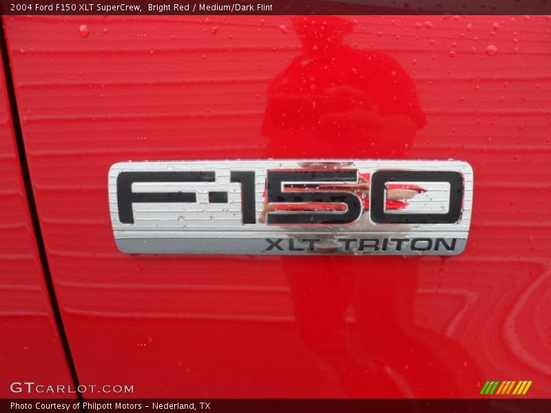 Bright Red / Medium/Dark Flint 2004 Ford F150 XLT SuperCrew