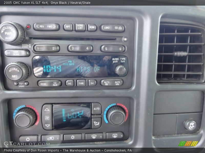 Onyx Black / Neutral/Shale 2005 GMC Yukon XL SLT 4x4