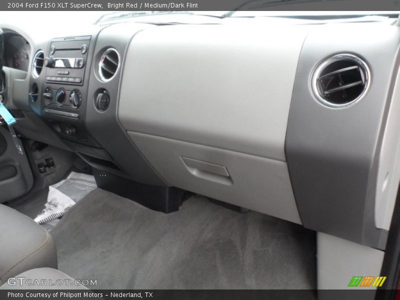 Bright Red / Medium/Dark Flint 2004 Ford F150 XLT SuperCrew