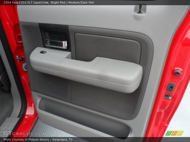 Bright Red / Medium/Dark Flint 2004 Ford F150 XLT SuperCrew