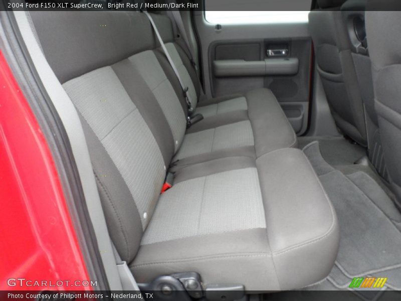 Bright Red / Medium/Dark Flint 2004 Ford F150 XLT SuperCrew