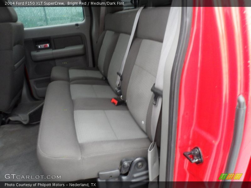 Bright Red / Medium/Dark Flint 2004 Ford F150 XLT SuperCrew