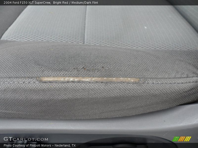 Bright Red / Medium/Dark Flint 2004 Ford F150 XLT SuperCrew