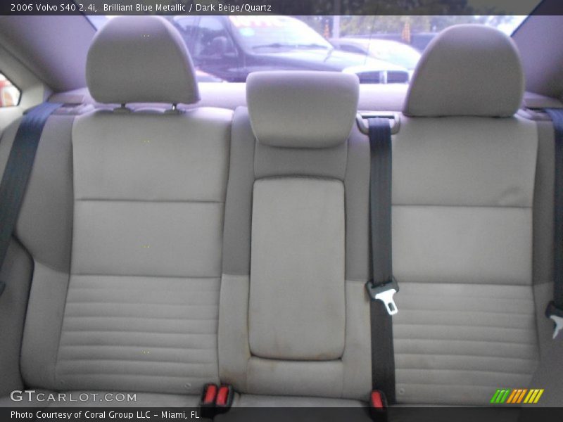 Brilliant Blue Metallic / Dark Beige/Quartz 2006 Volvo S40 2.4i