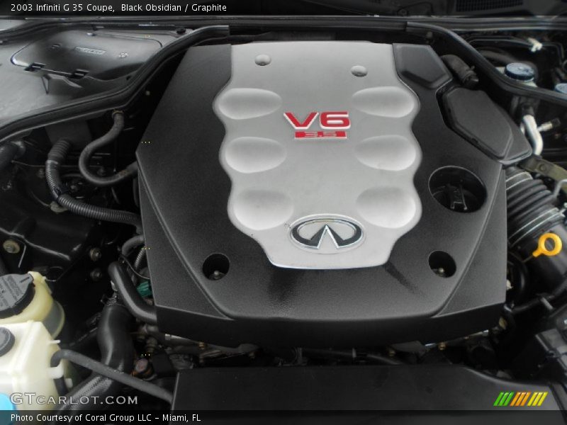 Black Obsidian / Graphite 2003 Infiniti G 35 Coupe