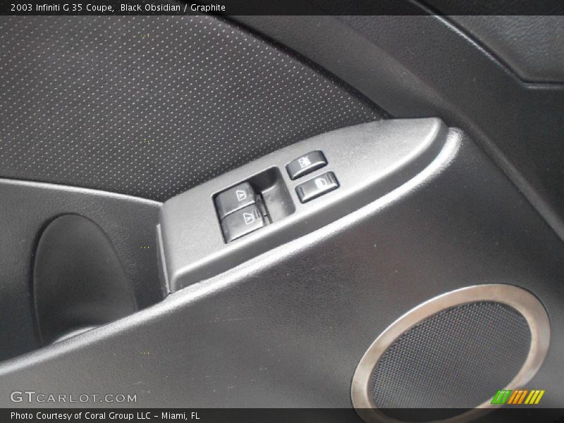 Black Obsidian / Graphite 2003 Infiniti G 35 Coupe