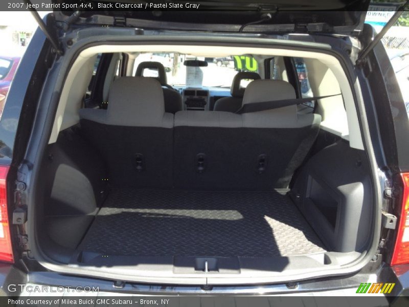 Black Clearcoat / Pastel Slate Gray 2007 Jeep Patriot Sport 4x4