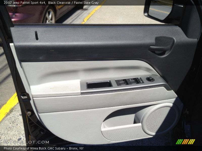 Black Clearcoat / Pastel Slate Gray 2007 Jeep Patriot Sport 4x4