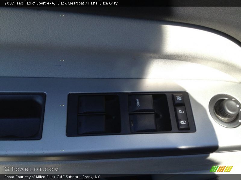 Black Clearcoat / Pastel Slate Gray 2007 Jeep Patriot Sport 4x4