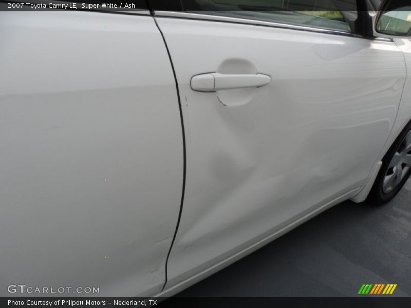 Super White / Ash 2007 Toyota Camry LE