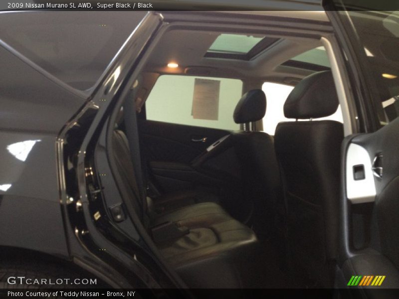 Super Black / Black 2009 Nissan Murano SL AWD