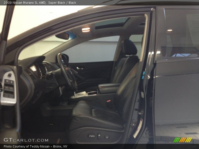 Super Black / Black 2009 Nissan Murano SL AWD