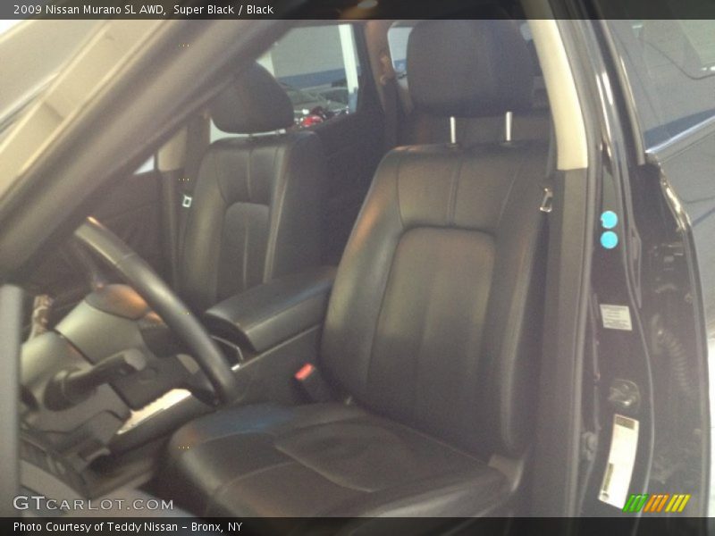 Super Black / Black 2009 Nissan Murano SL AWD