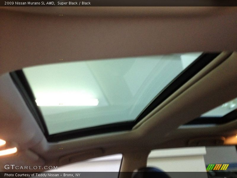 Super Black / Black 2009 Nissan Murano SL AWD