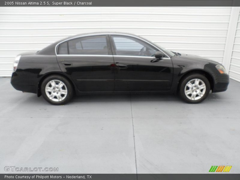 Super Black / Charcoal 2005 Nissan Altima 2.5 S