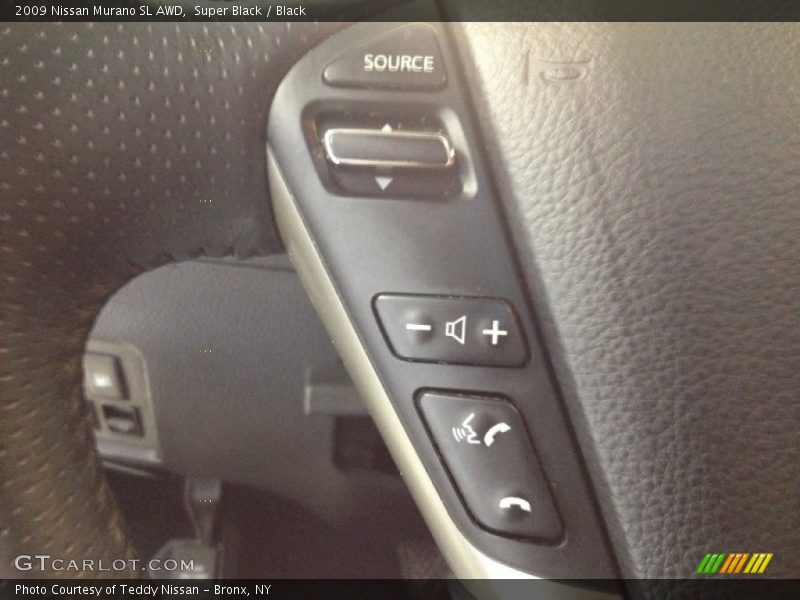 Super Black / Black 2009 Nissan Murano SL AWD