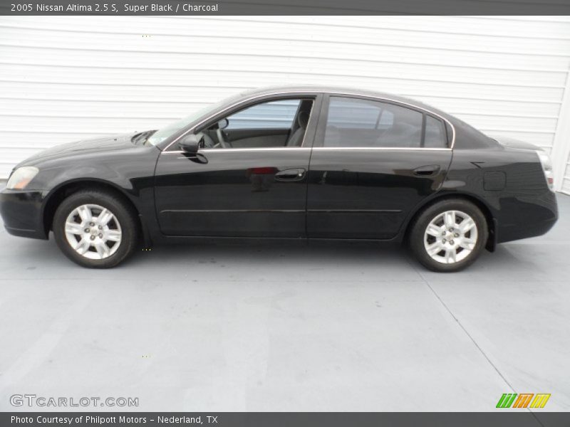 Super Black / Charcoal 2005 Nissan Altima 2.5 S