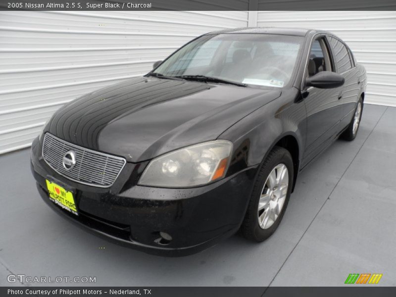 Super Black / Charcoal 2005 Nissan Altima 2.5 S