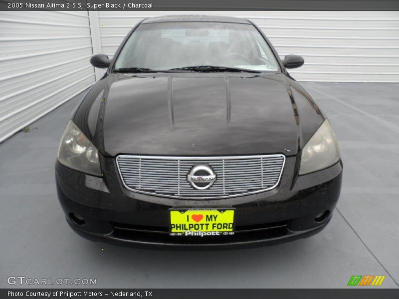 Super Black / Charcoal 2005 Nissan Altima 2.5 S