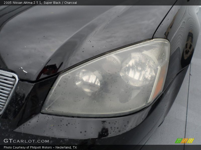Super Black / Charcoal 2005 Nissan Altima 2.5 S