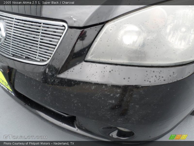 Super Black / Charcoal 2005 Nissan Altima 2.5 S