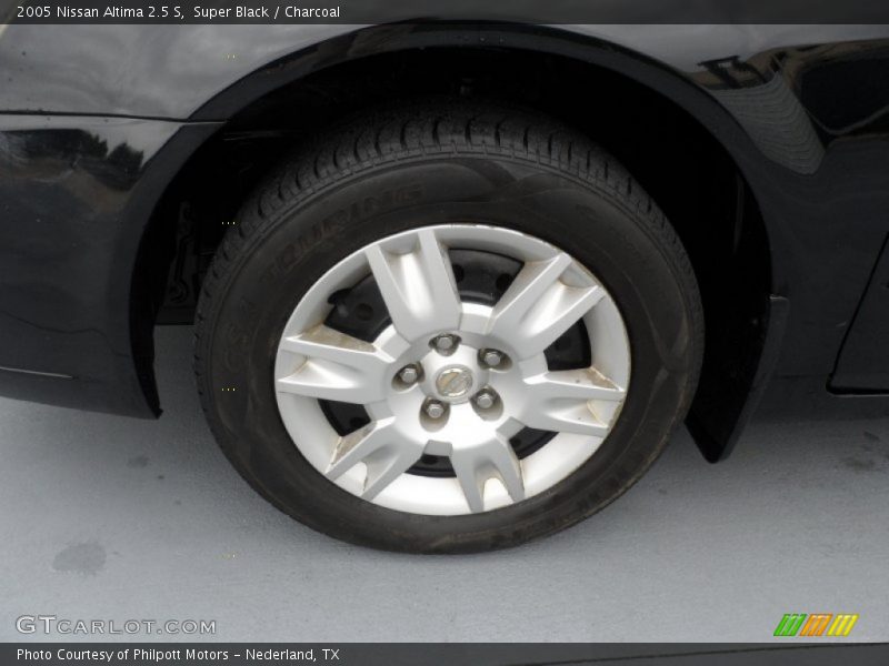 Super Black / Charcoal 2005 Nissan Altima 2.5 S