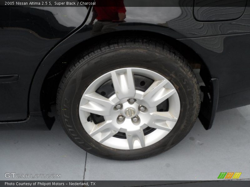 Super Black / Charcoal 2005 Nissan Altima 2.5 S