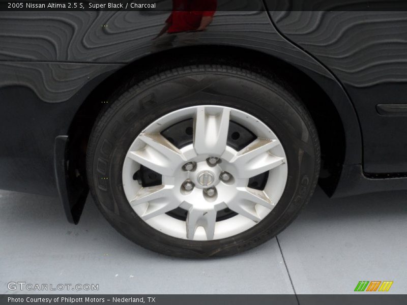 Super Black / Charcoal 2005 Nissan Altima 2.5 S