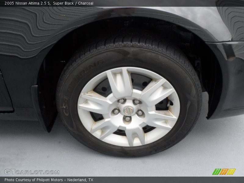 Super Black / Charcoal 2005 Nissan Altima 2.5 S
