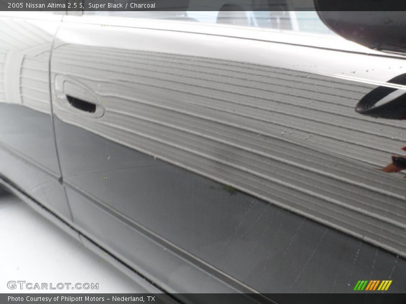 Super Black / Charcoal 2005 Nissan Altima 2.5 S