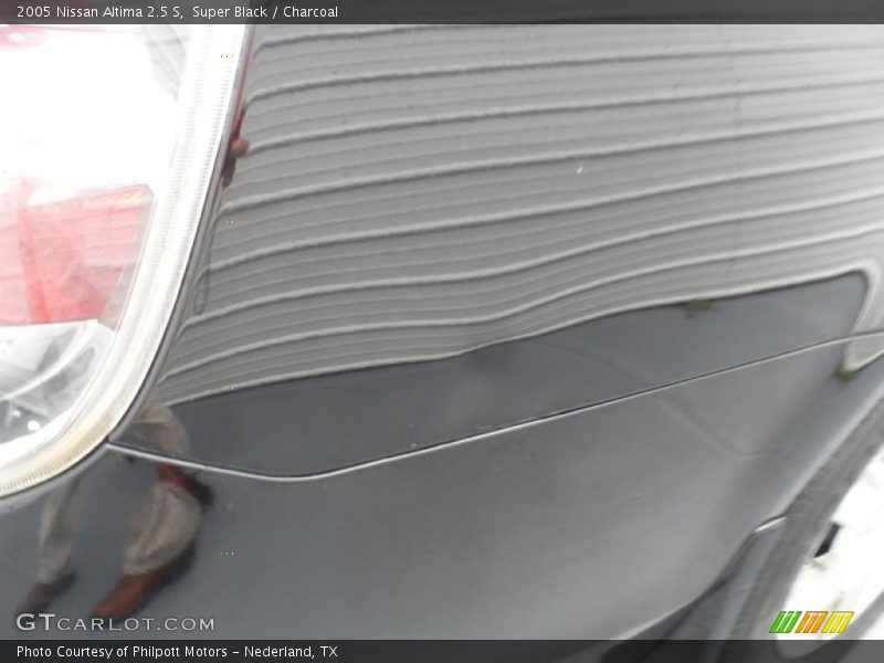 Super Black / Charcoal 2005 Nissan Altima 2.5 S